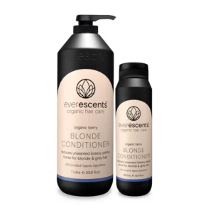 Evereecents organic berry blonde conditioner Bottles