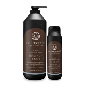 Everescents Remedy Shampoo bottles