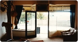 Old salon entrance